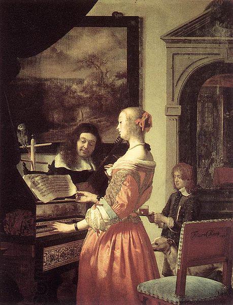 Frans van Mieris Duet China oil painting art